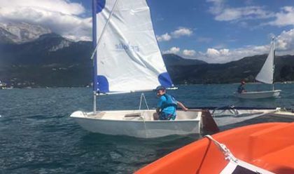 Stages de Voile : Optimist leçon de voile : Optimist